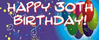 Banner template - Happy Birthday 1